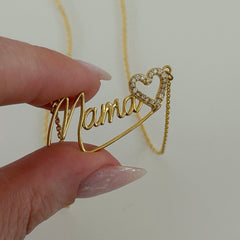 Mama-Kalp Kolye / 925 Gümüş
