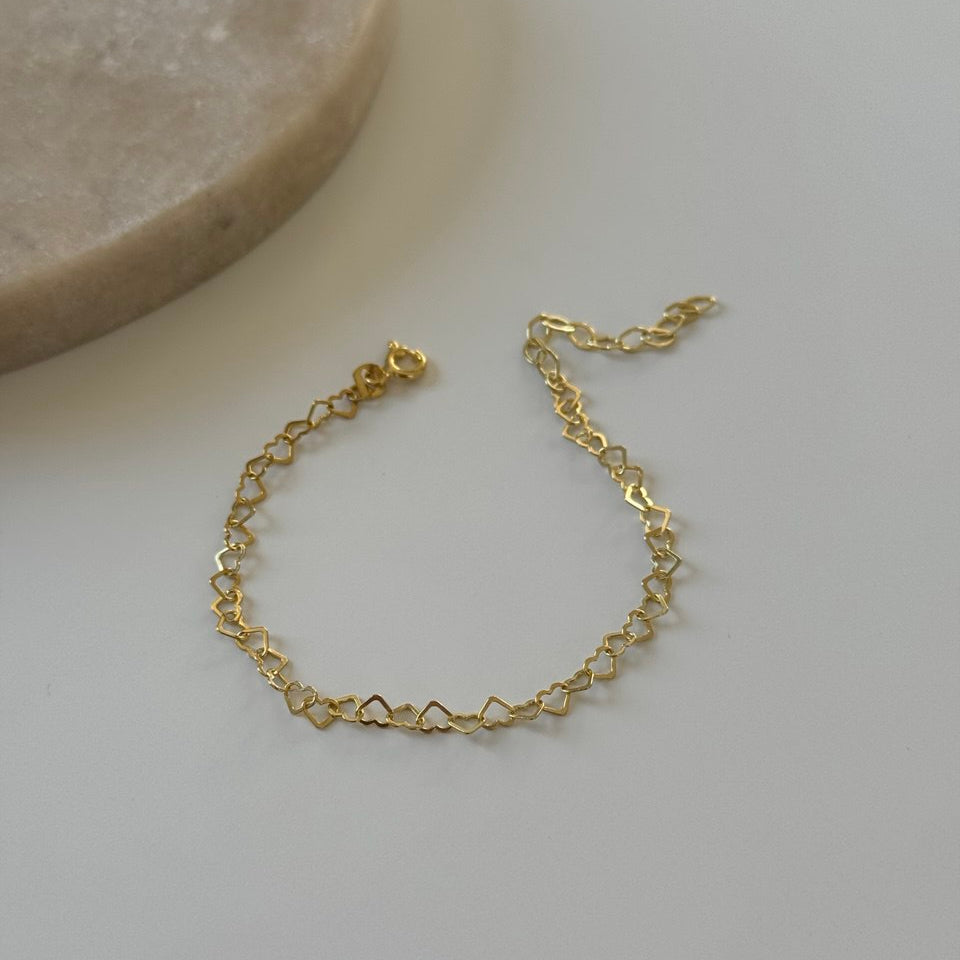 Full Kalpli Bileklik / 925 Gümüş