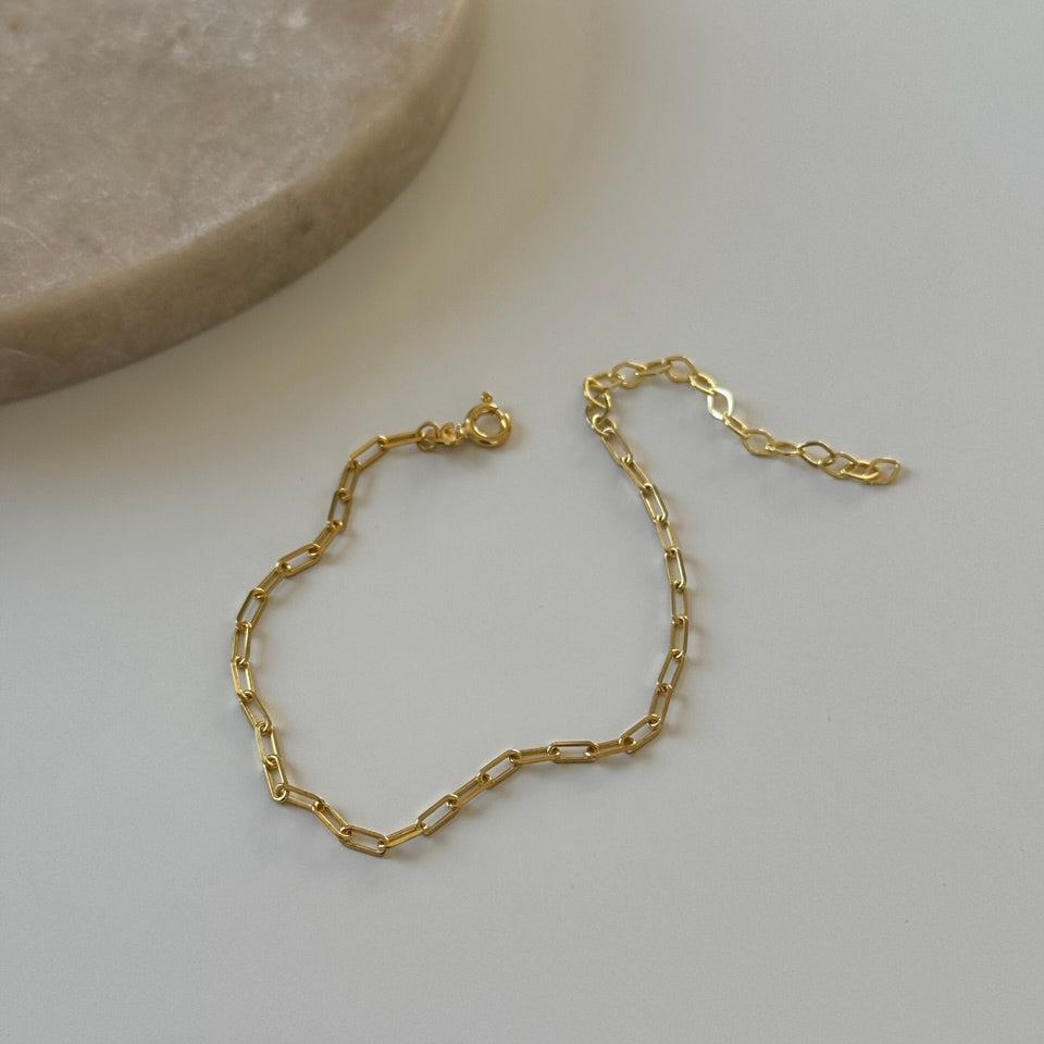 İnce Ataç Bileklik /925 Gümüş