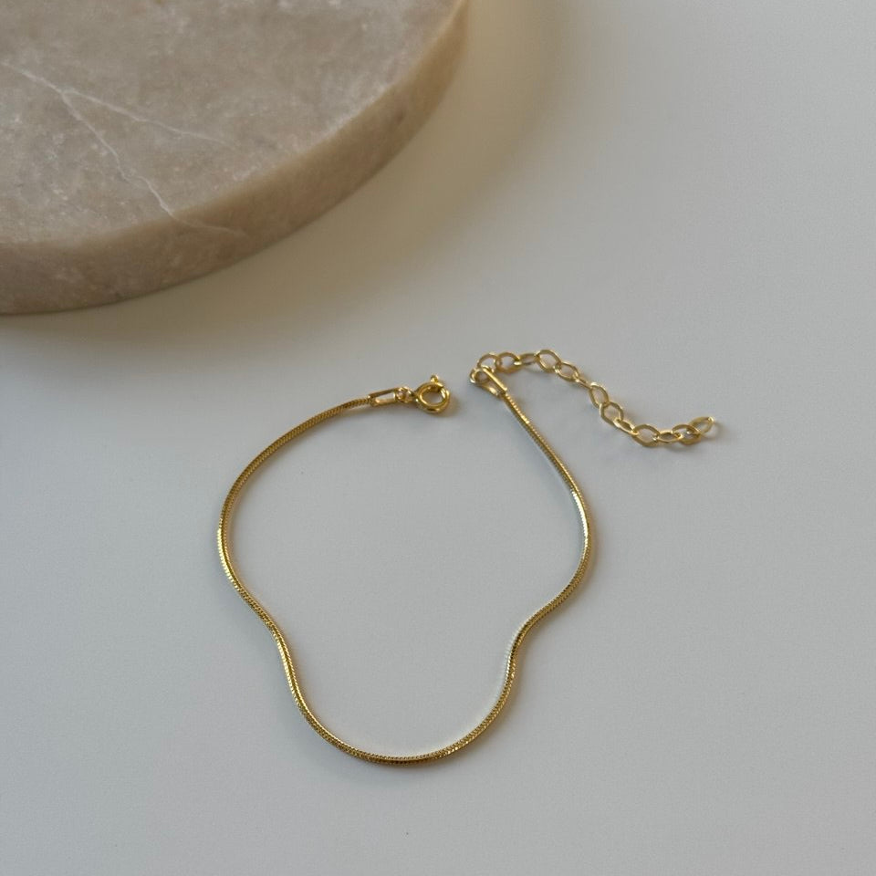 Yılan Bileklik / 925 Gümüş