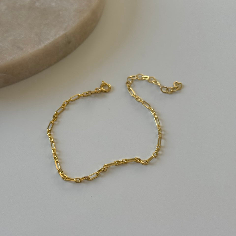 Zincir Bileklik /925 Gümüş