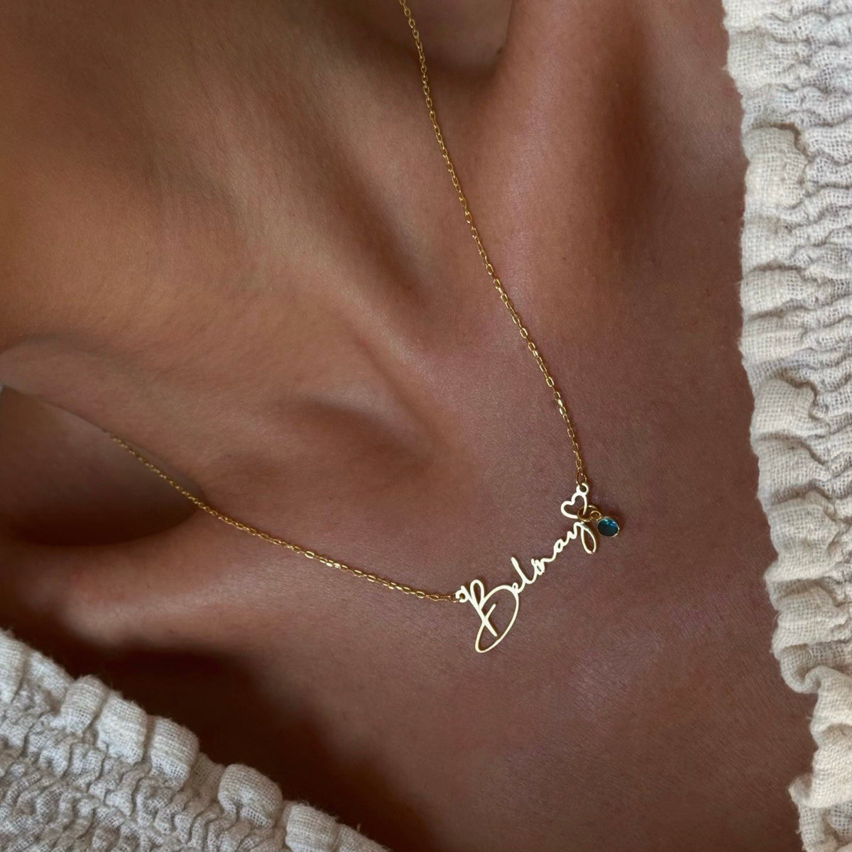 İsim-Nazar Kolye /925 Gümüş