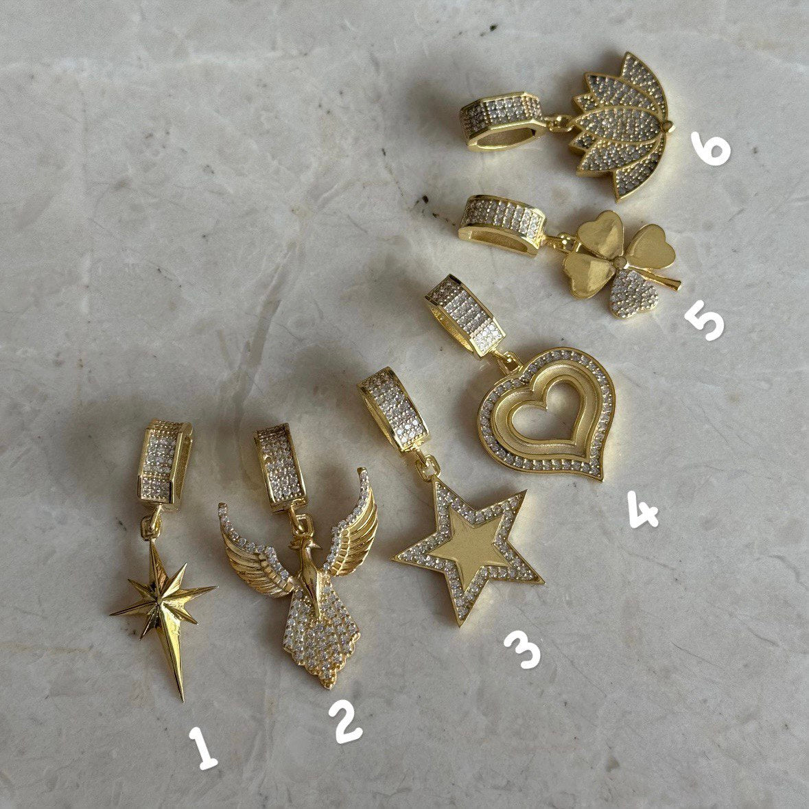 Kolye Charm / 925 Gümüş