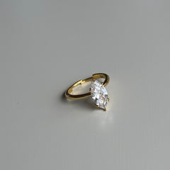 Marquıse Yüzük /925 Gümüş