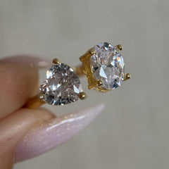 Duo Taşlı Yüzük /925 Gümüş