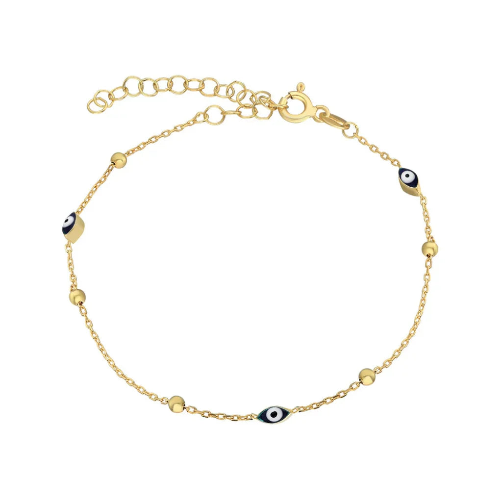 Basic Nazar Bileklik / 925 Gümüş