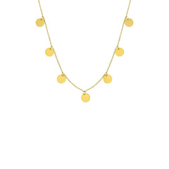 Multi Coin Necklace (7017620897837)